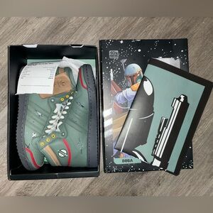 Size 10.5 - adidas Star Wars x Top Ten Hi Boba Fett